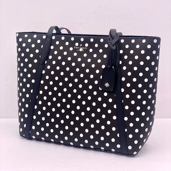 Nwt Kate Spade Cara Dot Dot Tote Shoulder Bag - Picture 7 of 13